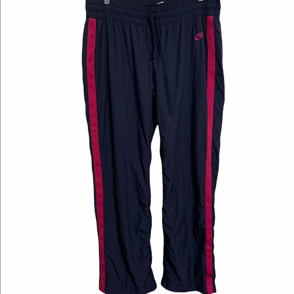 Nike rain pant woman’s size XL black & pink color